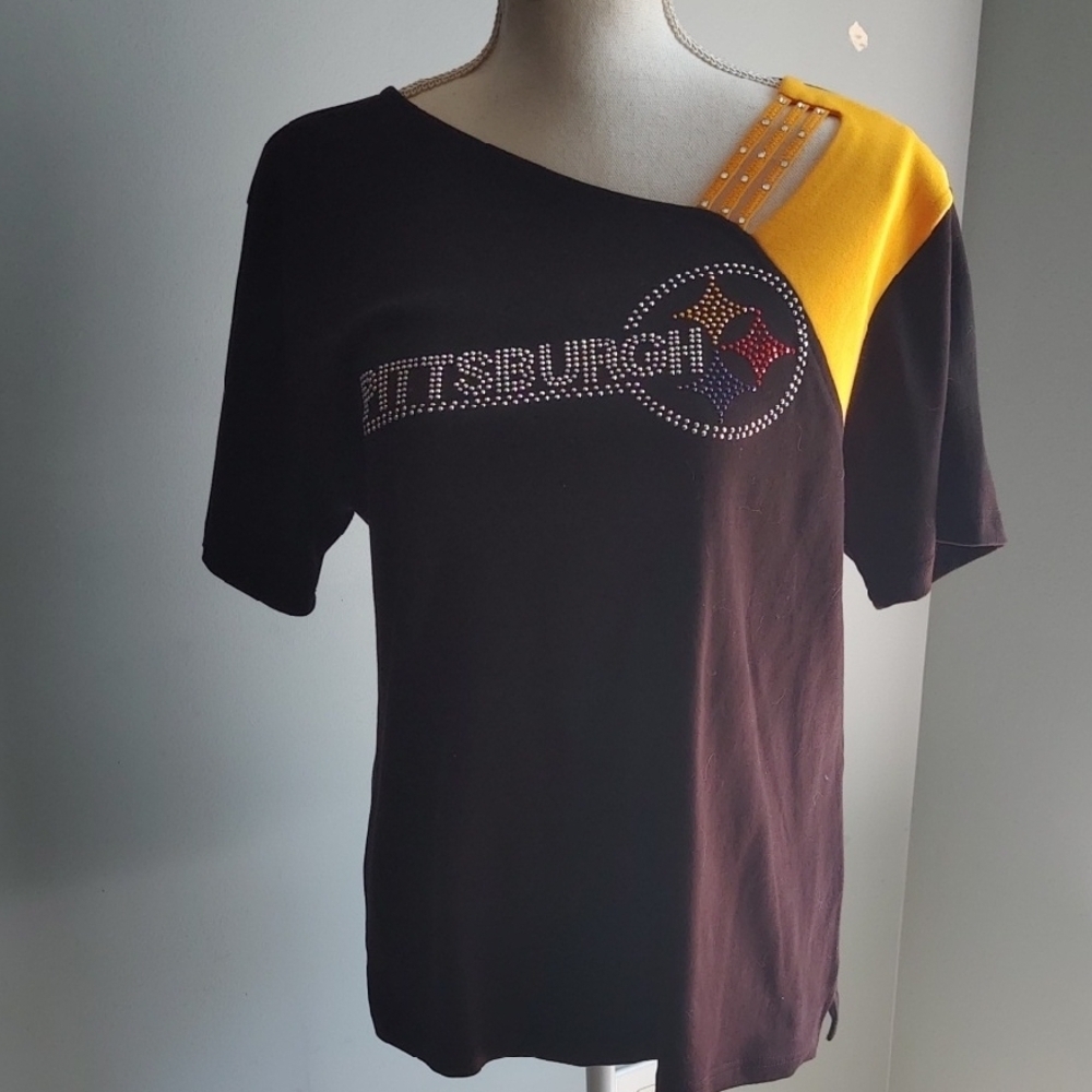 Pittsburgh Steelers embellished T-Shirt